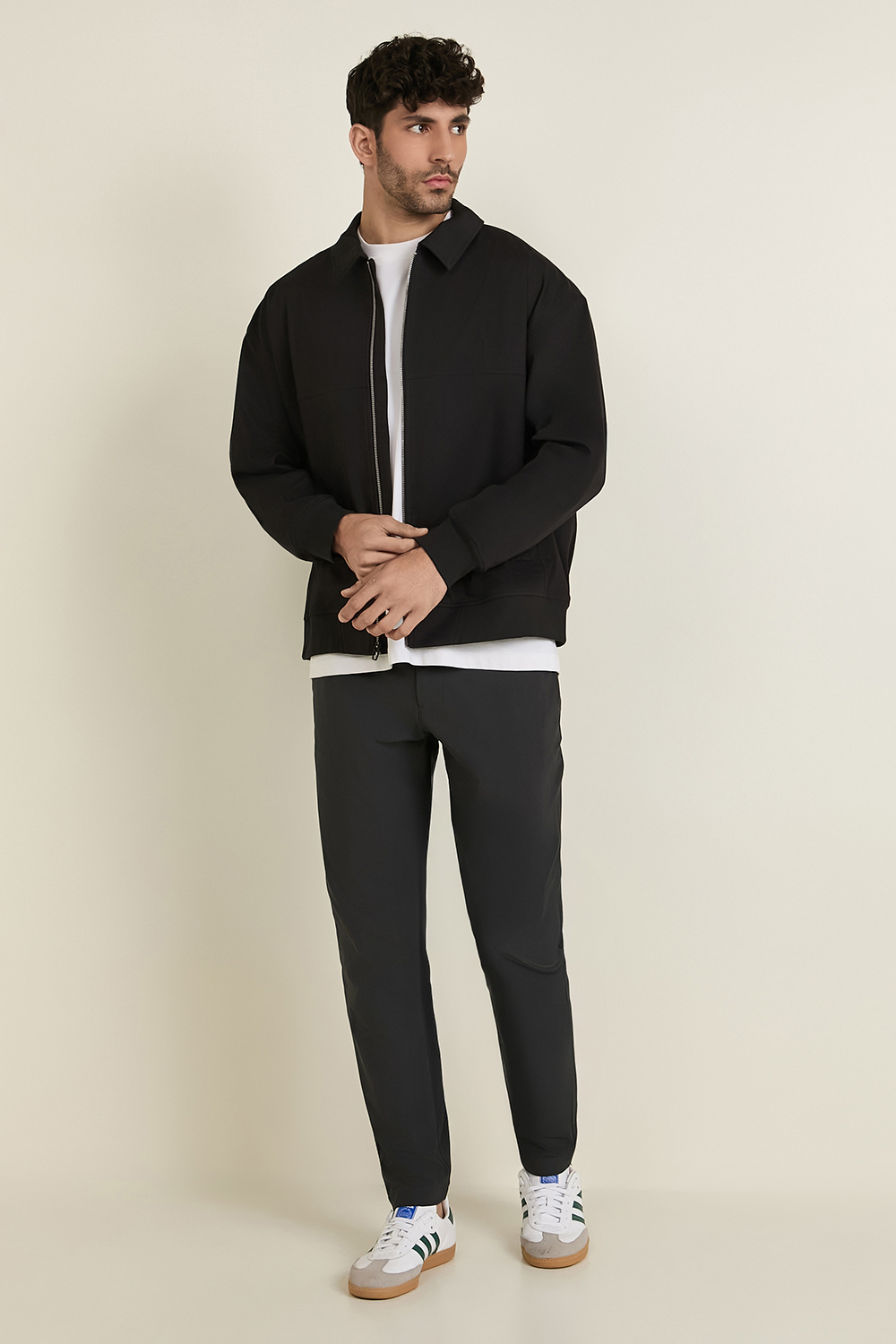Twill Full-Zip Jacket